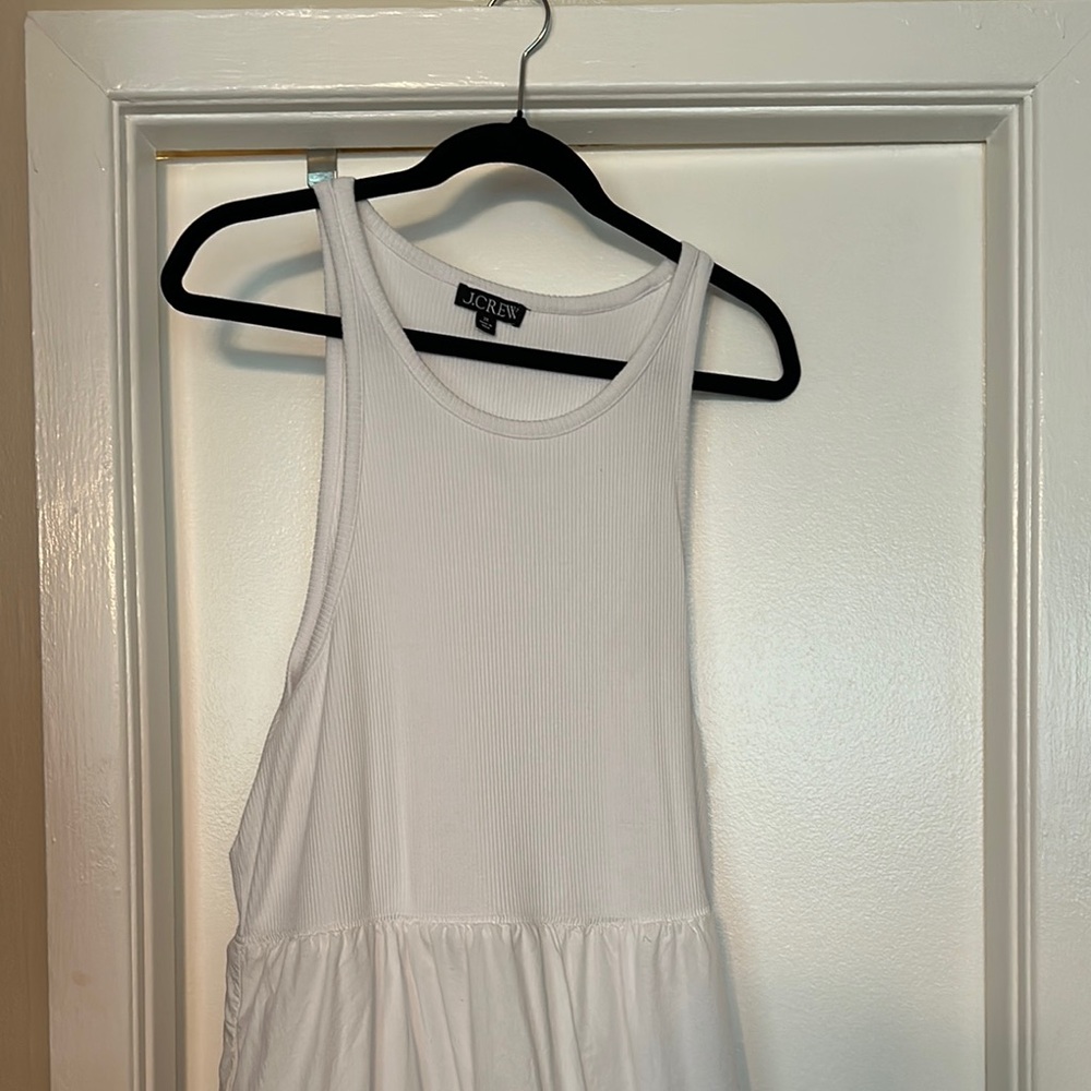 J. Crew Ivory Sleeveless Dress, size 2X